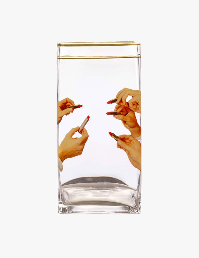 Seletti Vaso in vetro Toiletpaper - immagine 2