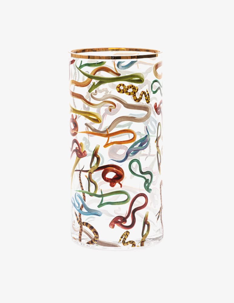 Seletti Vaso in vetro Toiletpaper - immagine 1 Seletti Vaso in vetro Toiletpaper - immagine 1