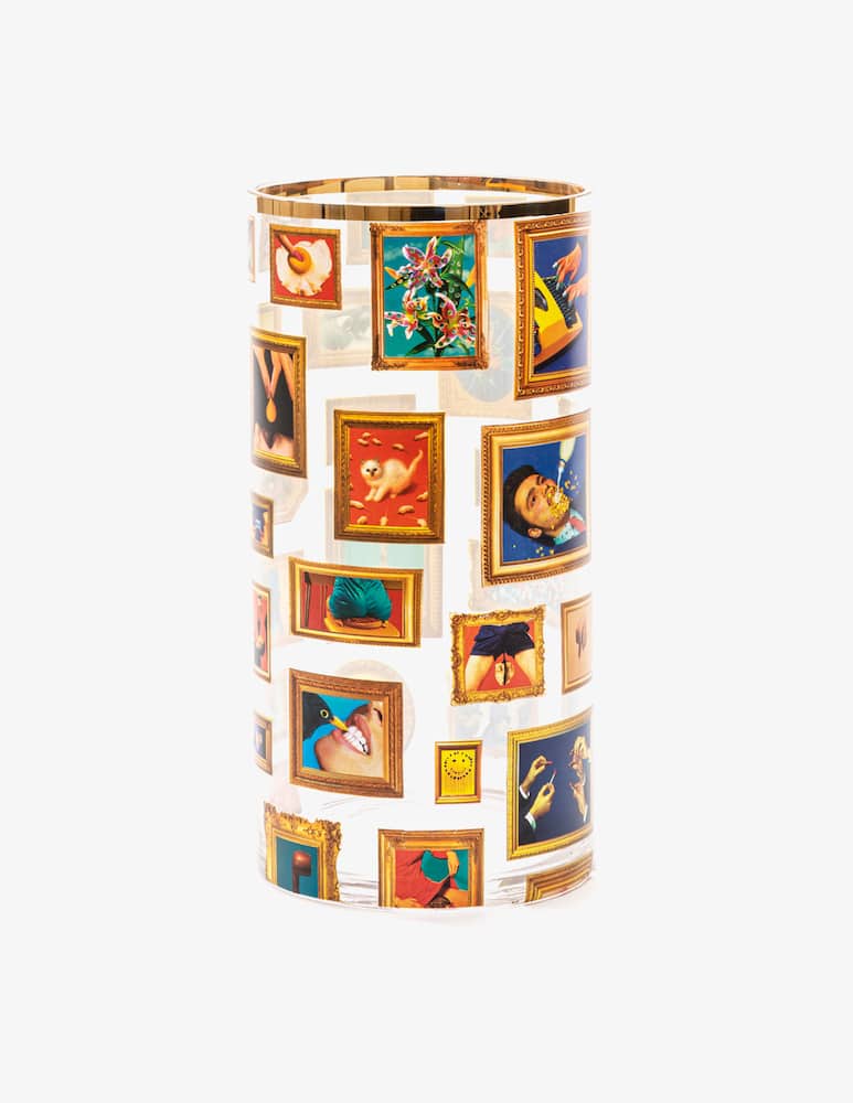 Seletti Vaso in vetro Toiletpaper - immagine 1 Seletti Vaso in vetro Toiletpaper - immagine 1