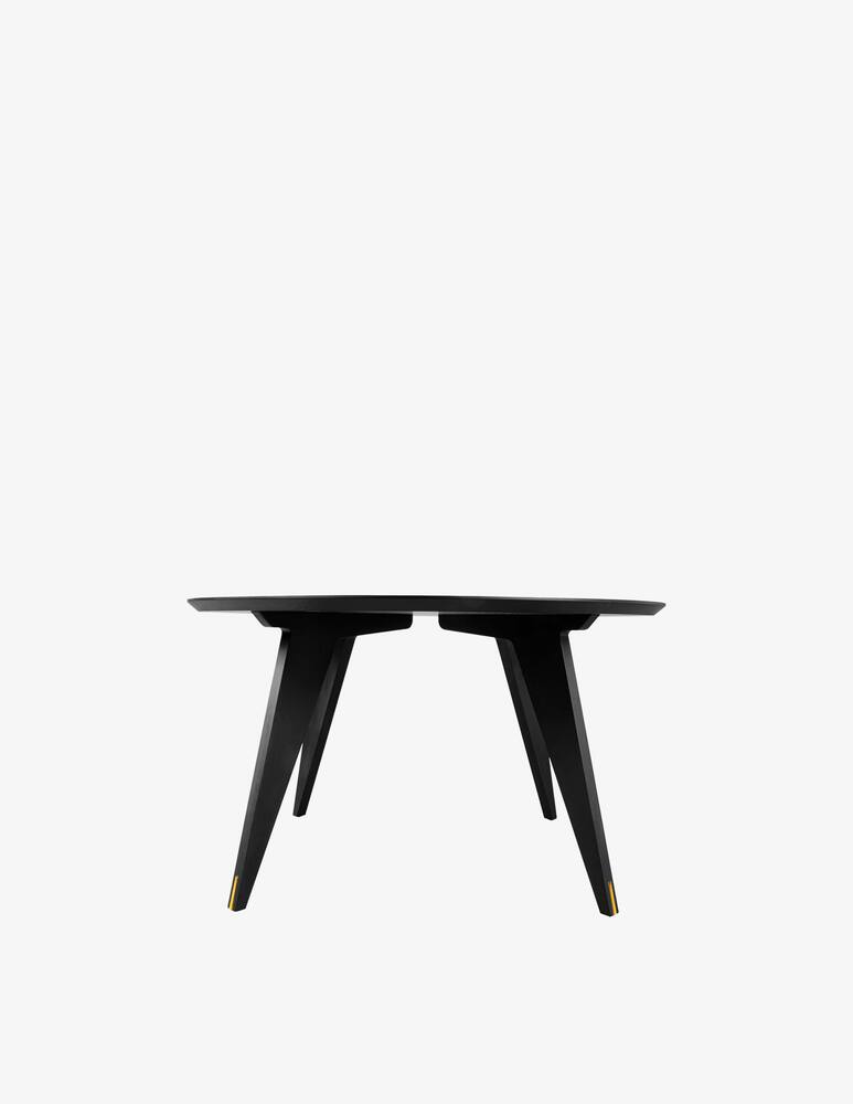 Seletti Table Wooden Round Lipsticks Black - picture 3 Seletti Table Wooden Round Lipsticks Black - picture 3