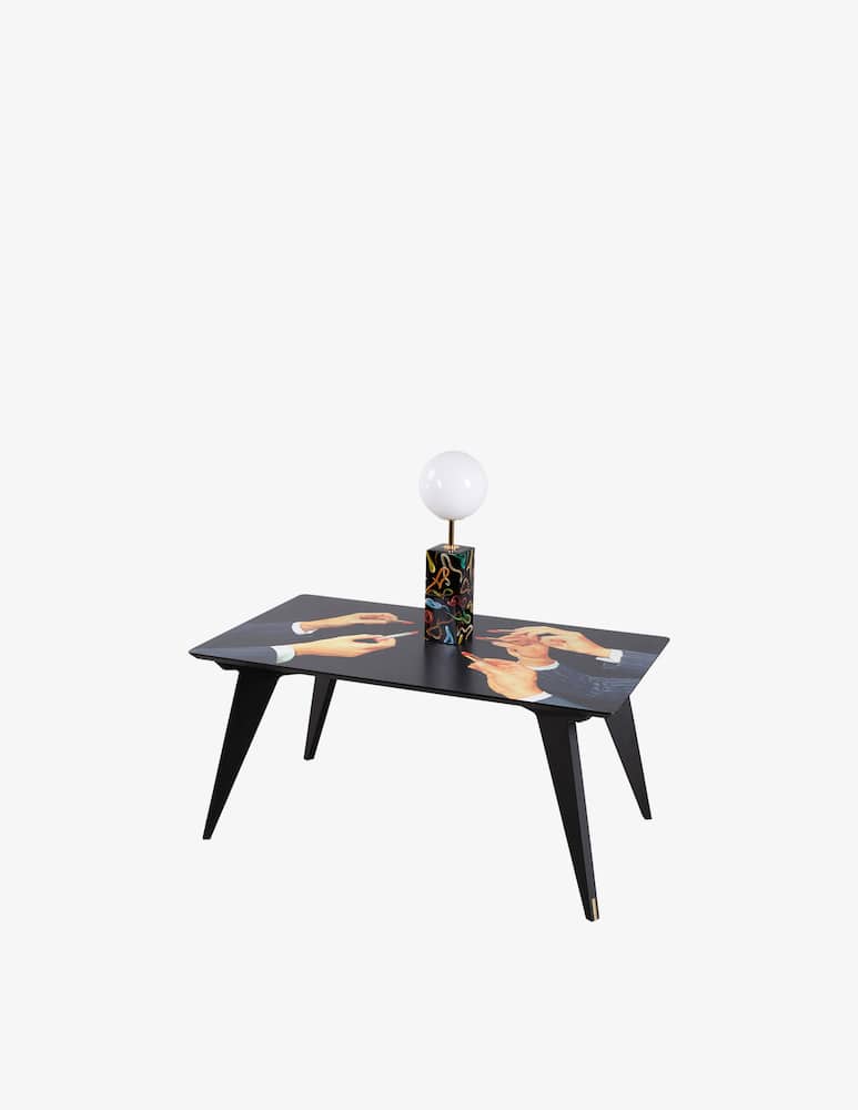 Seletti Tavolo Toiletpaper Lipsticks Black - immagine 2 Seletti Tavolo Toiletpaper Lipsticks Black - immagine 2