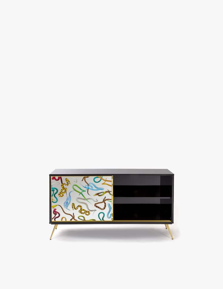 Seletti Mobile Con 2 Ante "Toiletpaper" Snakes - immagine 3 Seletti Mobile Con 2 Ante "Toiletpaper" Snakes - immagine 3