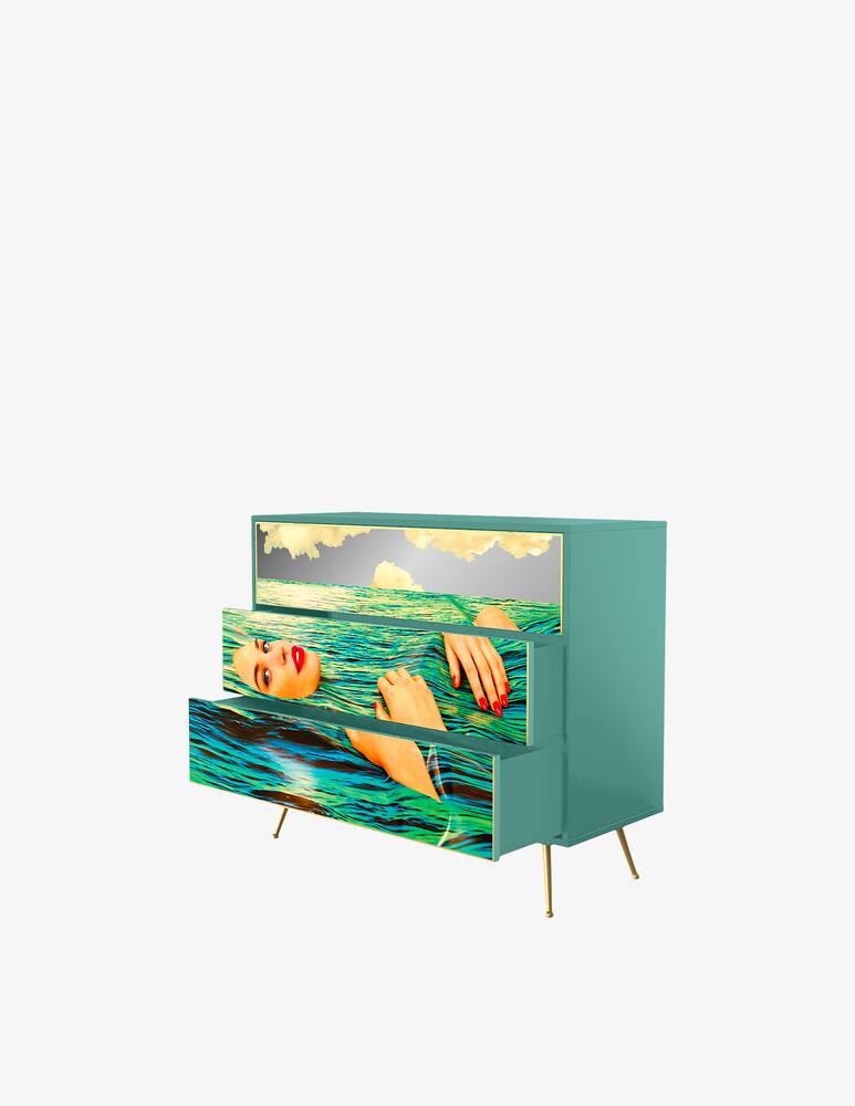 Seletti Cassettiera Sea Girl 3 cassetti - immagine 1 Seletti Cassettiera Sea Girl 3 cassetti - immagine 1