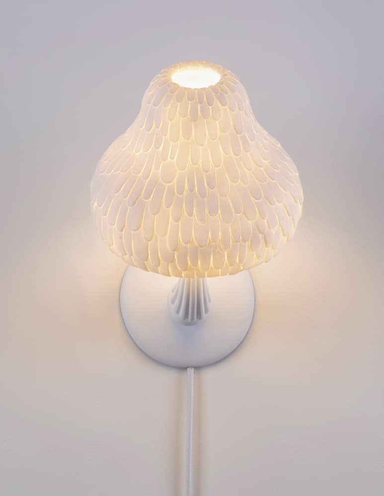 rinascente Seletti Lampada/Applique "Mushroom" - Bianco