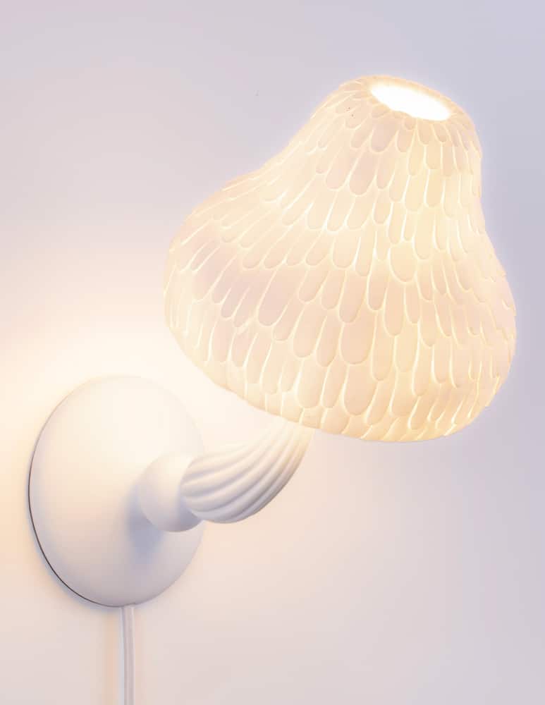 rinascente Seletti Lampada/Applique "Mushroom" - Bianco