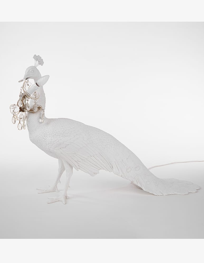 rinascente Seletti Peacock Lamp lampada da pavimento - bianco
