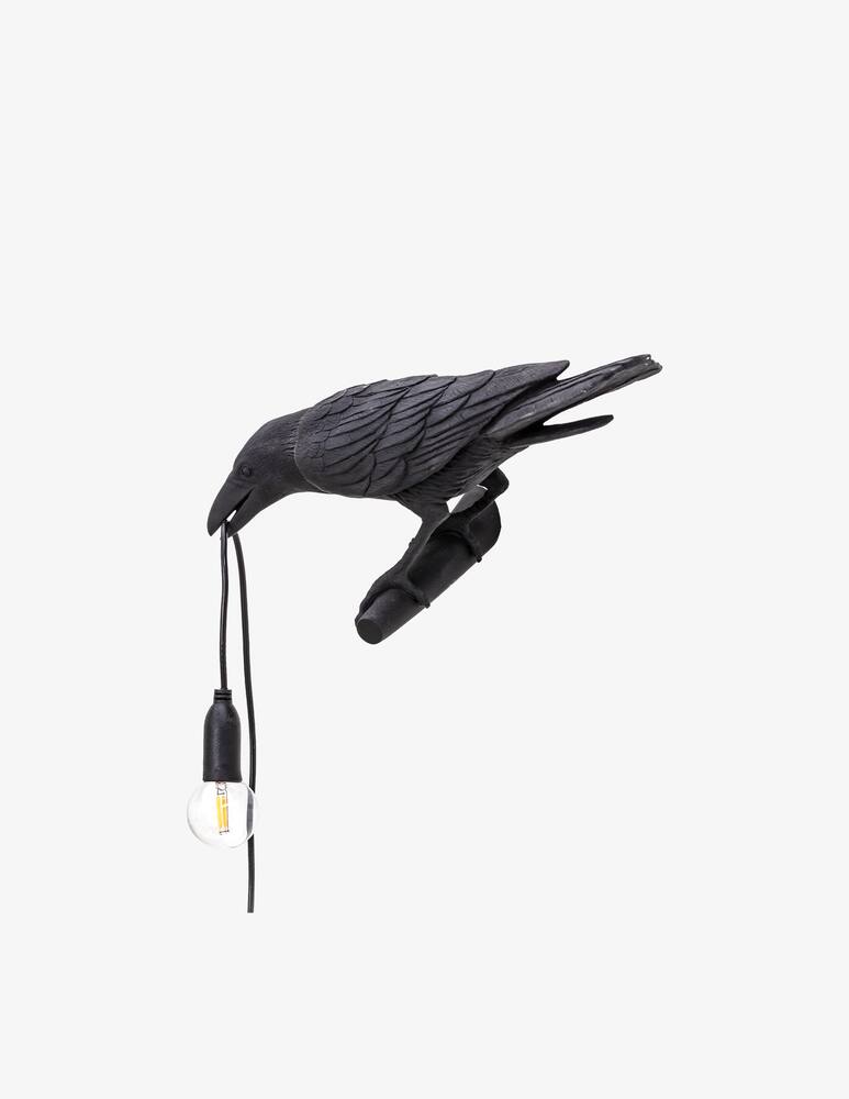 rinascente Seletti Bird Lamp Applique - Black