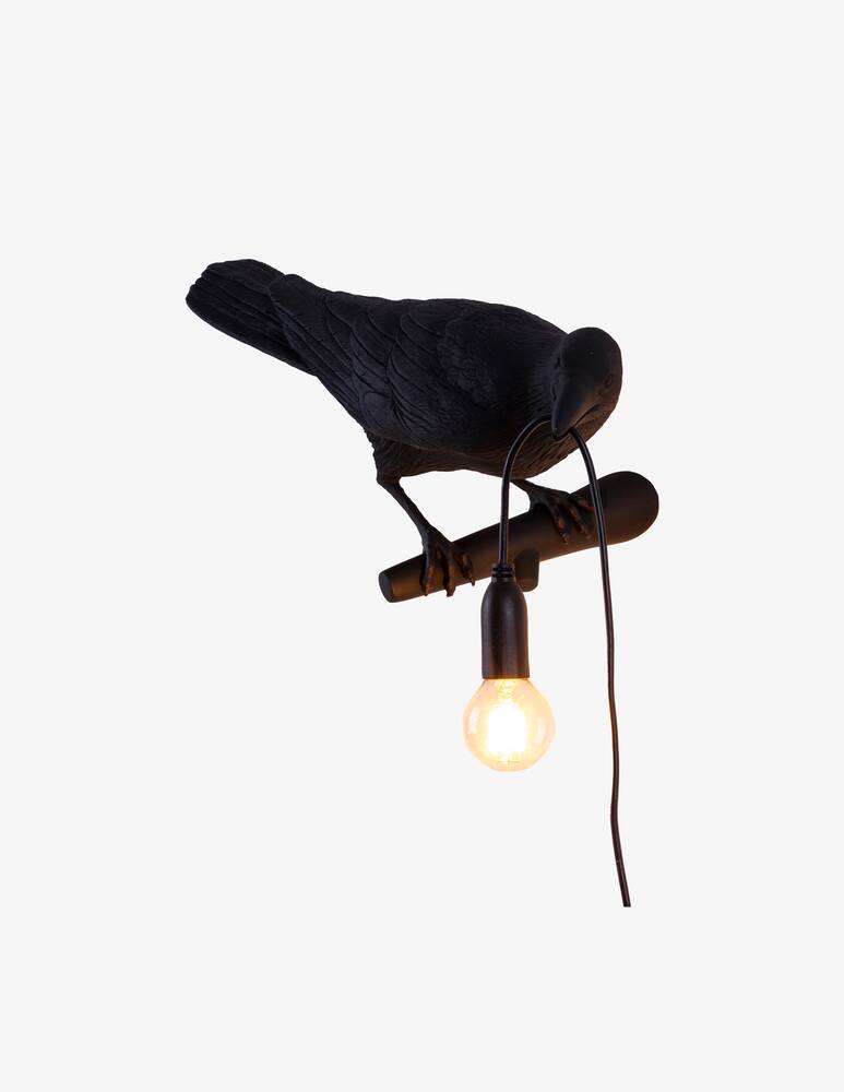 rinascente Seletti Bird Lamp Applique - Black