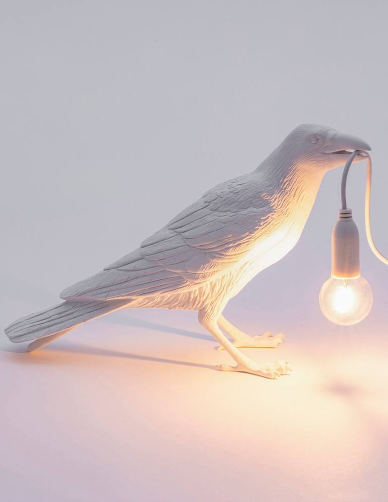 rinascente Seletti Bird Lamp in Attesa - bianco
