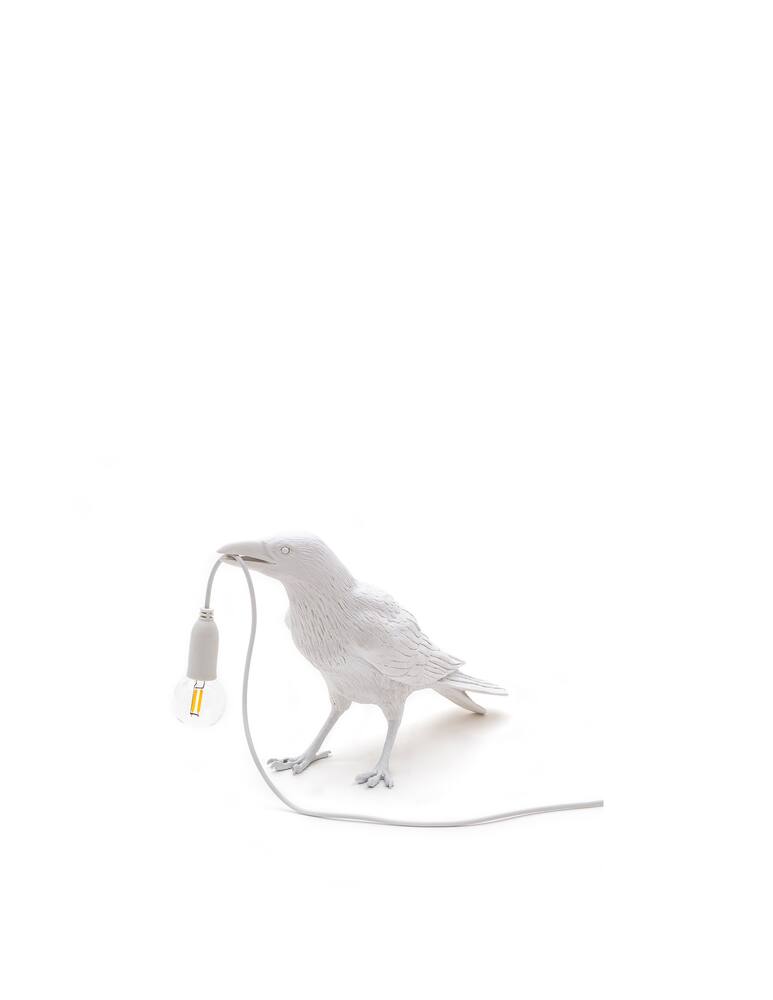 rinascente Seletti Bird Lamp in Attesa - bianco