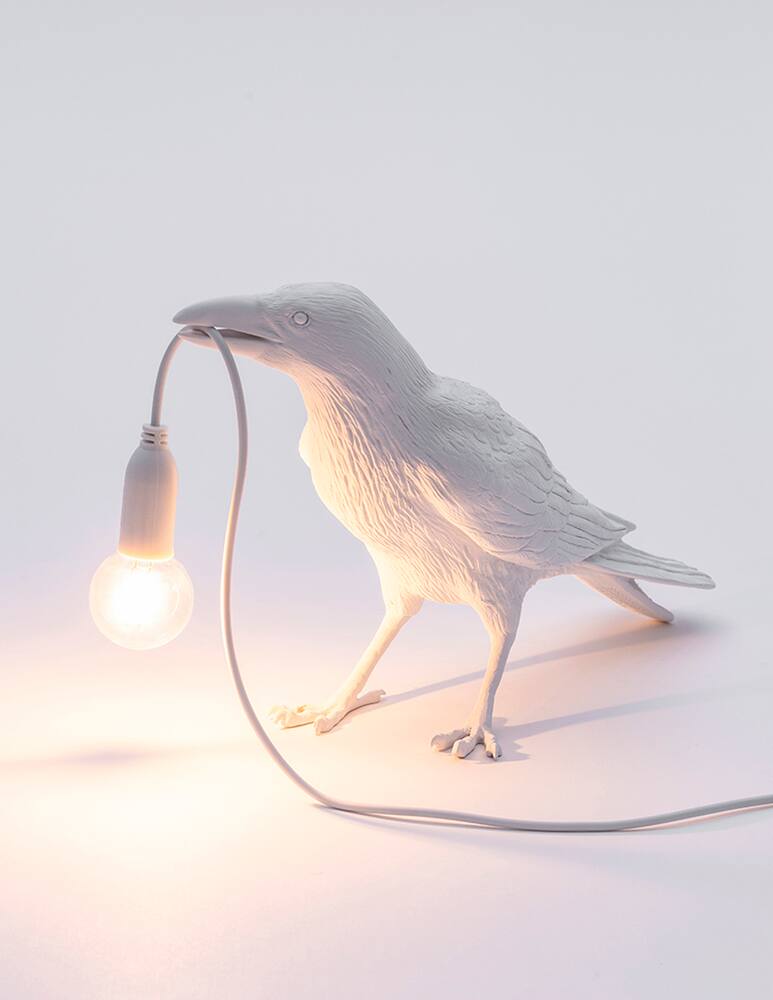 rinascente Seletti Bird Lamp in Attesa - bianco