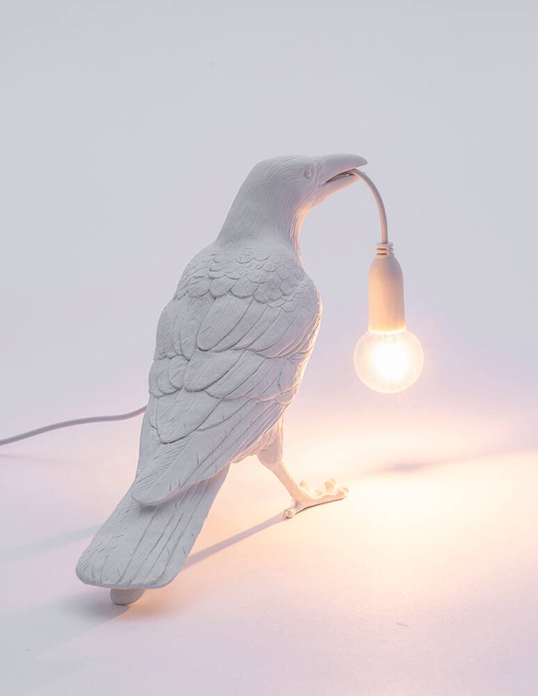 rinascente Seletti Bird Lamp in Attesa - bianco