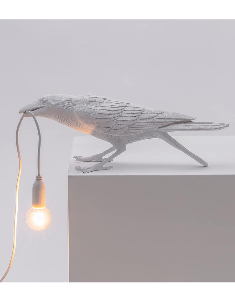 rinascente Seletti Bird Lamp Playing table lamp - white