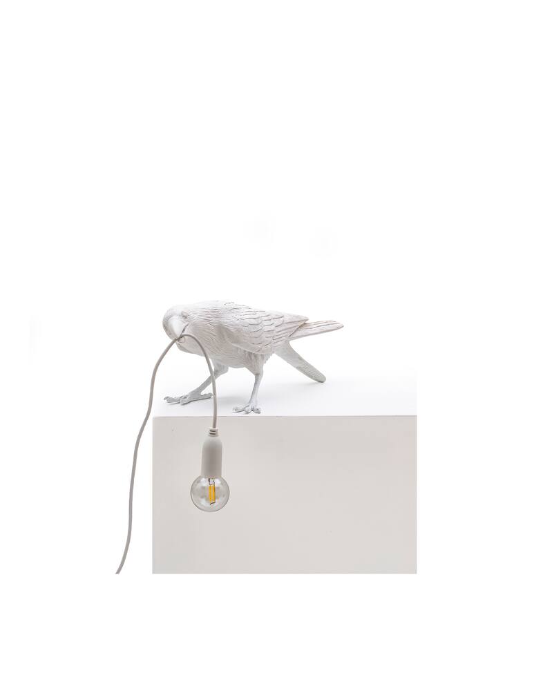 rinascente Seletti Bird Lamp Playing table lamp - white