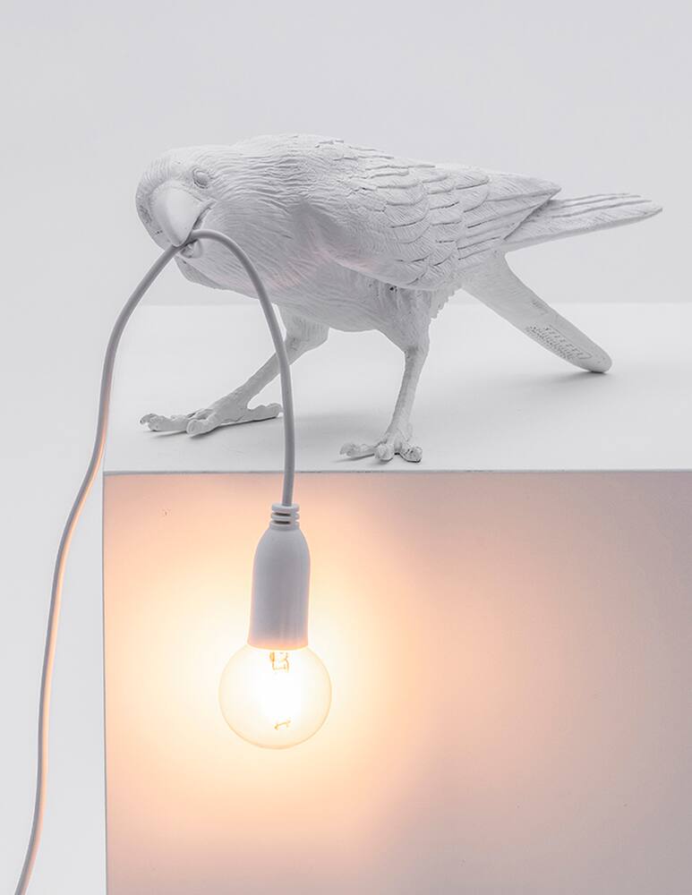 rinascente Seletti Bird Lamp Playing table lamp - white