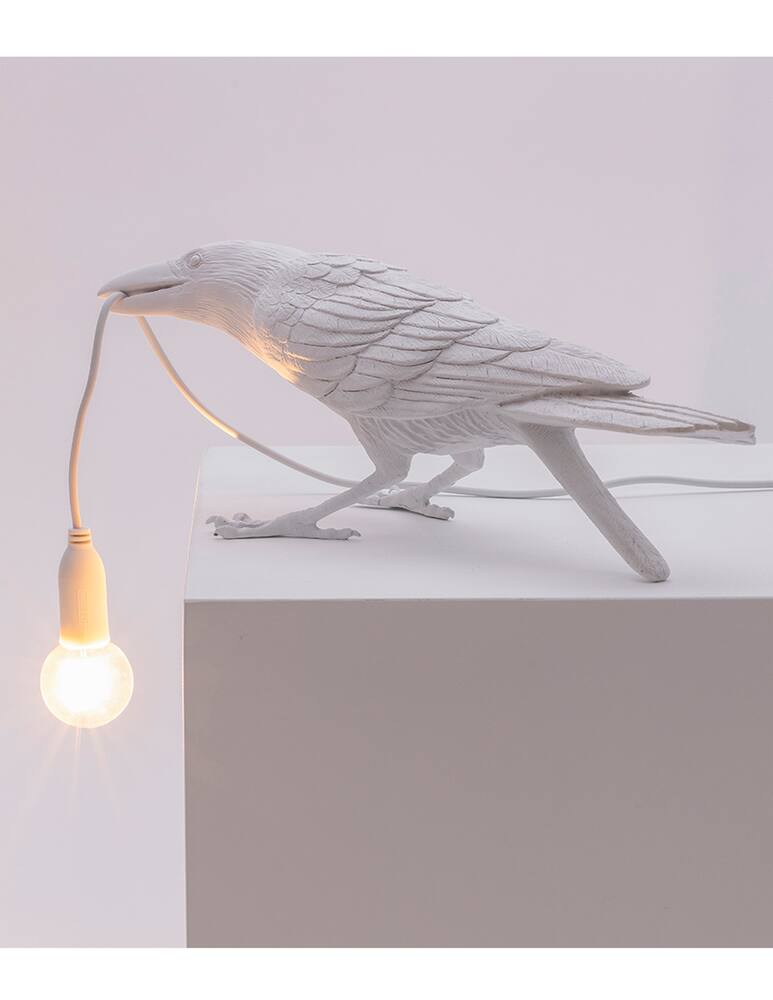 rinascente Seletti Bird Lamp Playing table lamp - white