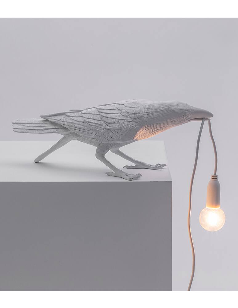 rinascente Seletti Bird Lamp Playing table lamp - white