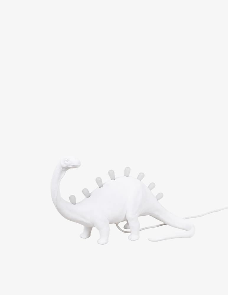 rinascente Seletti Jurassic Lamp-Brontosaurus Lampada In Resina - Bianco