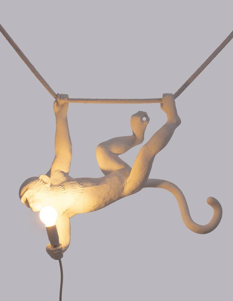 rinascente Seletti Lampada "Indoor-Monkey Lamp" - Bianco