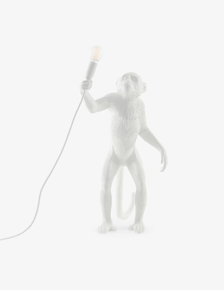 rinascente Seletti The Monkey Lamp versione da appoggio - bianco