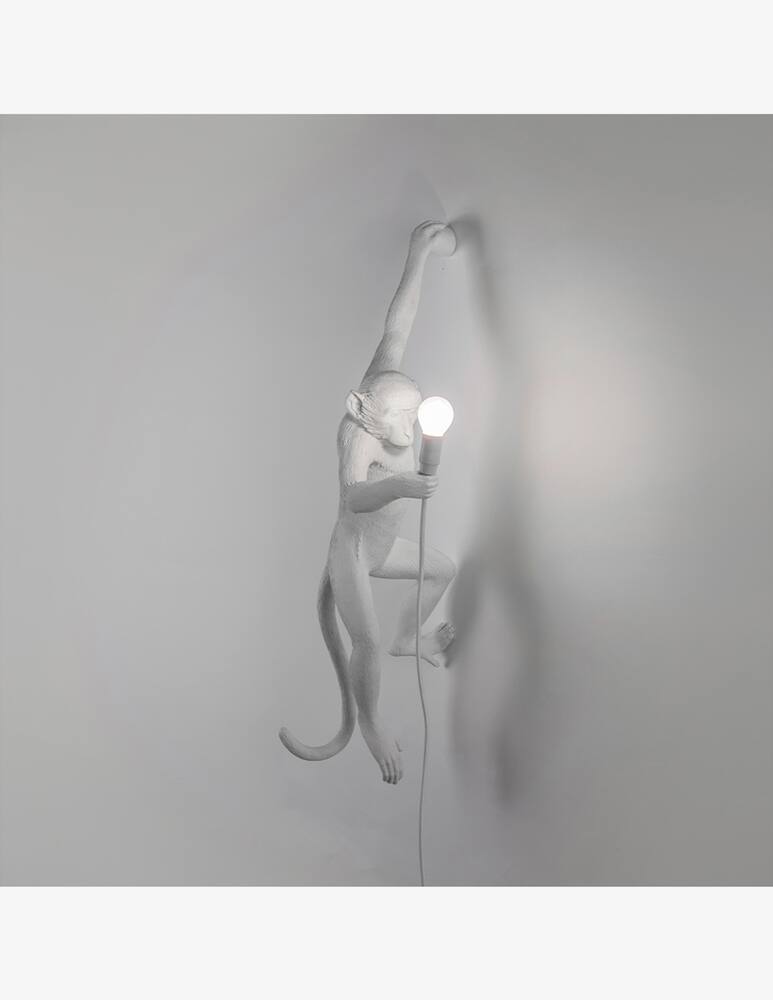 rinascente Seletti The Monkey Lamp appendibile sinistra - bianco