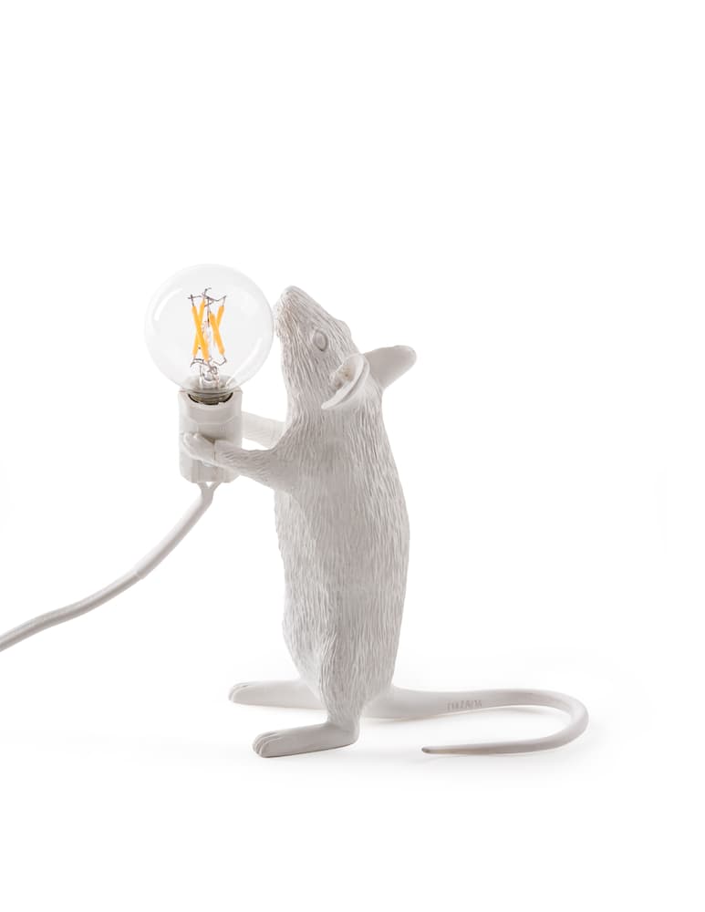 rinascente Seletti Mouse Lamp-Step - white
