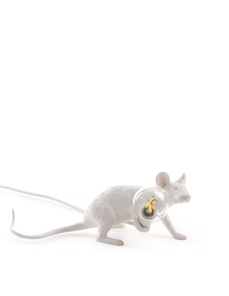 rinascente Seletti Lampada Mouse - Lop - bianco