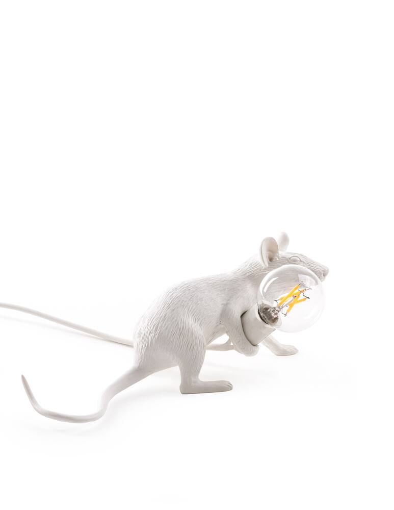 rinascente Seletti Lampada Mouse - Lop - bianco