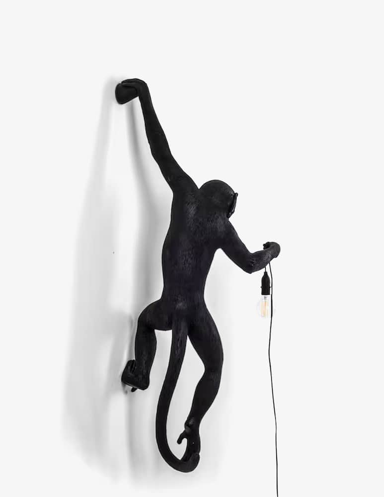 Seletti The Monkey Lamp appendibile sinistra per esterno - immagine 2 Seletti The Monkey Lamp appendibile sinistra per esterno - immagine 2