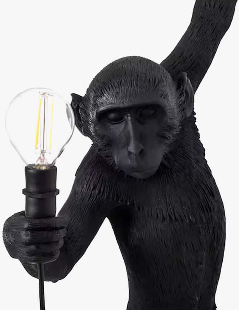 Seletti The Monkey Lamp appendibile sinistra per esterno - immagine 3 Seletti The Monkey Lamp appendibile sinistra per esterno - immagine 3