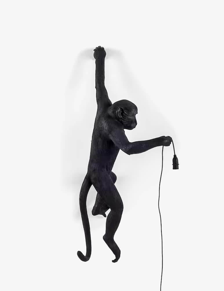 Seletti The Monkey Lamp appendibile sinistra per esterno - immagine 4 Seletti The Monkey Lamp appendibile sinistra per esterno - immagine 4