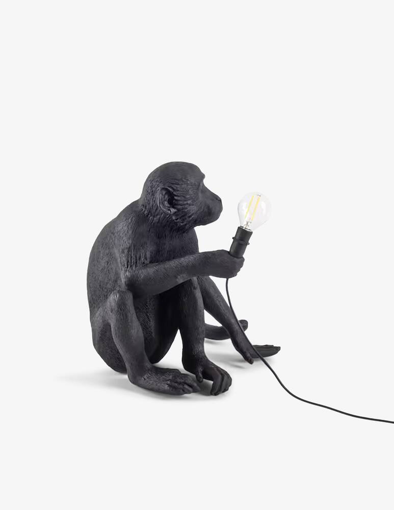Seletti The Monkey Lamp seduta versione per esterno - immagine 3 Seletti The Monkey Lamp seduta versione per esterno - immagine 3