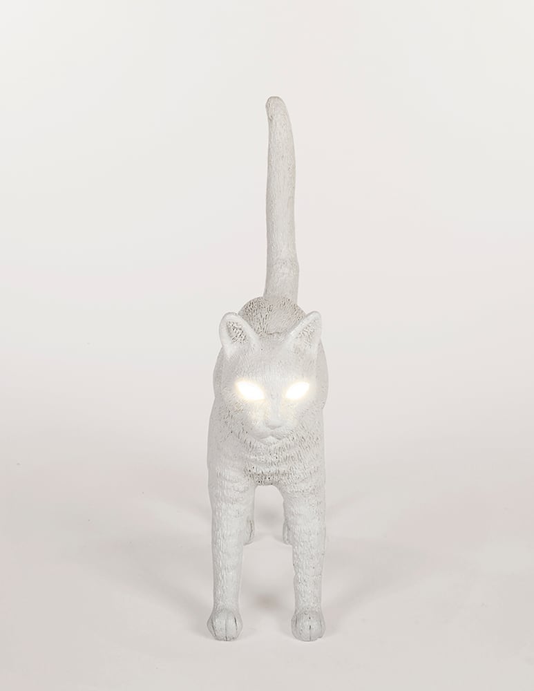 rinascente Seletti Jobby The Cat Lamp - white