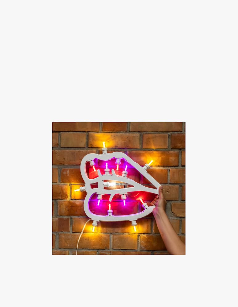 rinascente Seletti Pannello Con Luci "Hotlight" Lips - Bianco