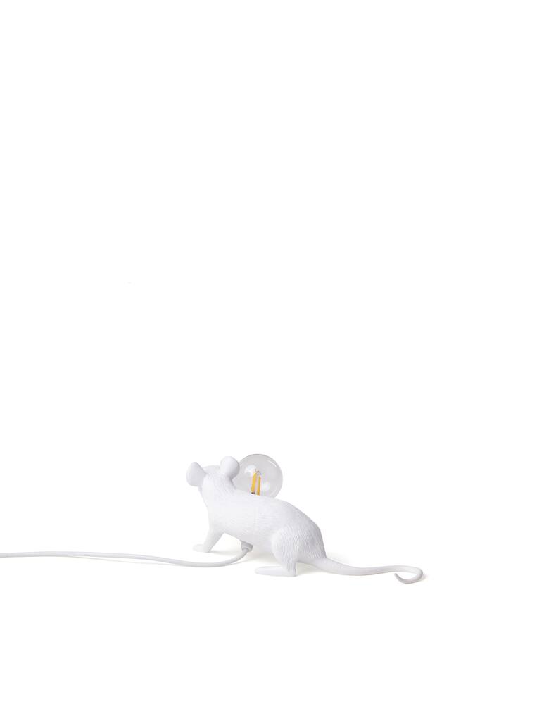 rinascente Seletti Mouse Lamp 3-Lop Lampada - bianco