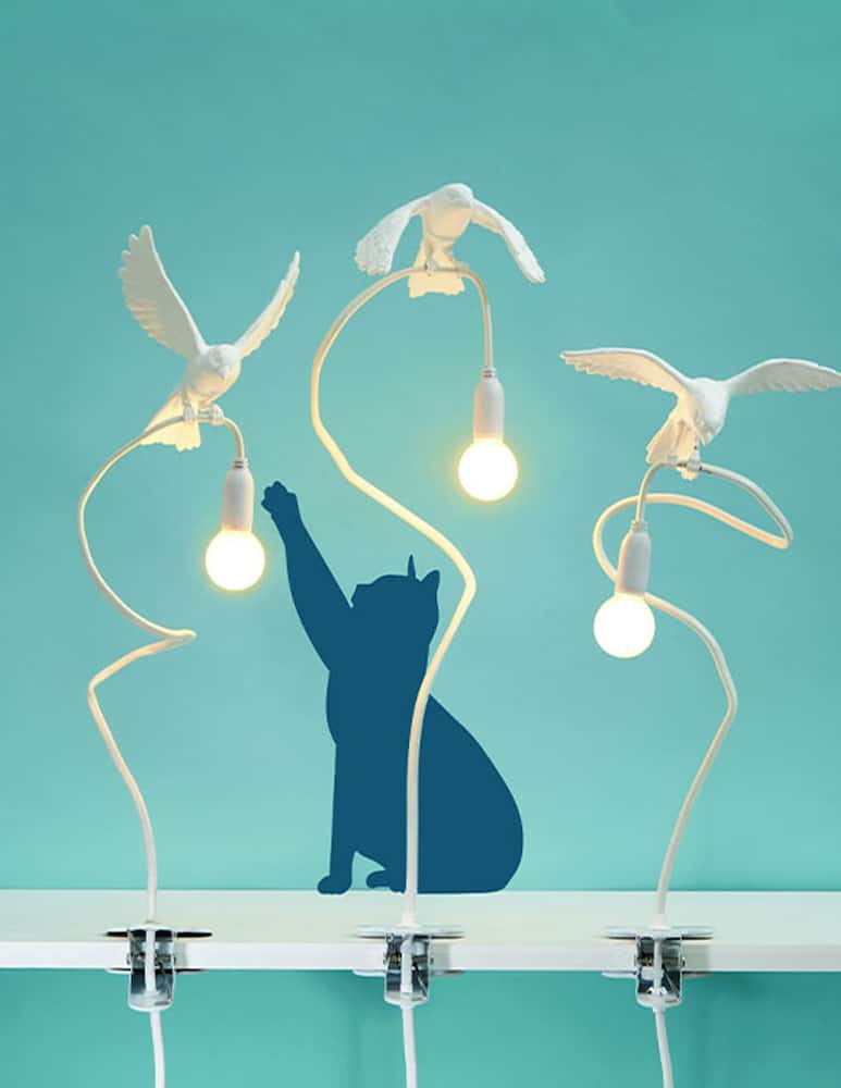 Seletti Lampada Usb Con Morsetto Sparrow LampLanding - immagine 3 Seletti Lampada Usb Con Morsetto Sparrow LampLanding - immagine 3