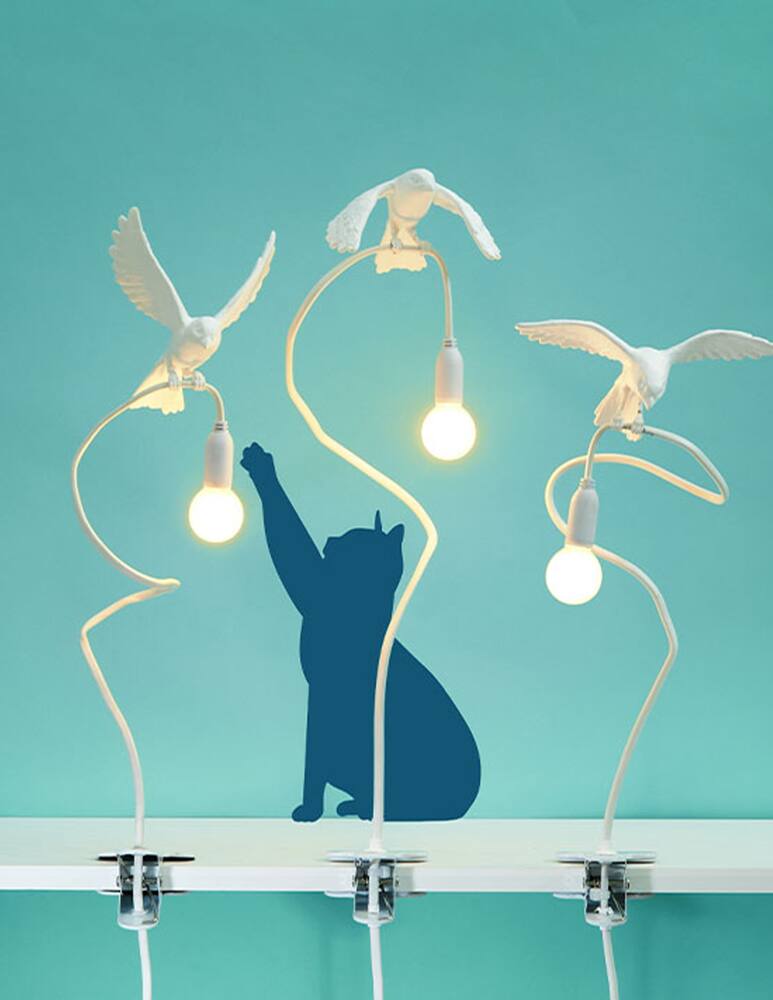 rinascente Seletti Lampada Usb Con Morsetto Sparrow LampLanding - Multi