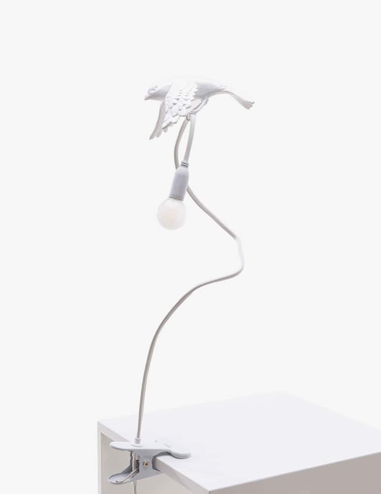 Seletti Lampada Usb Con Morsetto Sparrow LampTaking Off - immagine 1 Seletti Lampada Usb Con Morsetto Sparrow LampTaking Off - immagine 1