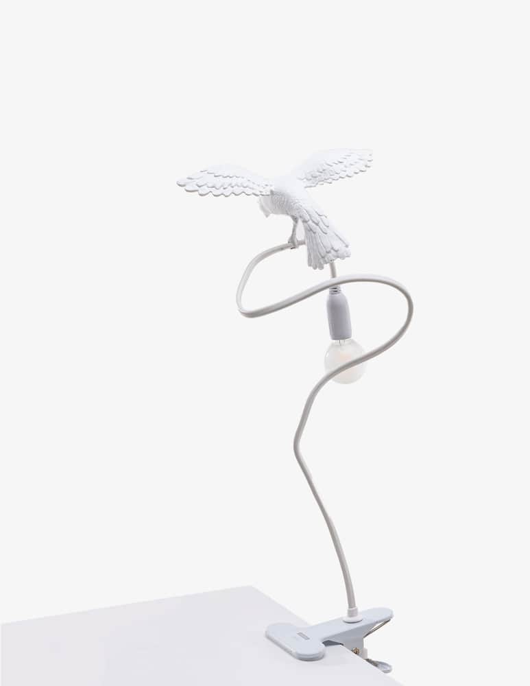 Seletti Lampada Usb Con Morsetto Sparrow LampCuising - immagine 1 Seletti Lampada Usb Con Morsetto Sparrow LampCuising - immagine 1
