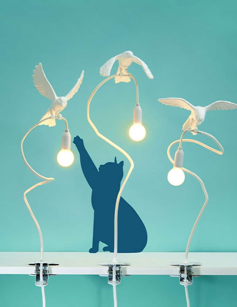 Seletti Lampada Usb Con Morsetto Sparrow LampCuising - immagine 3 Seletti Lampada Usb Con Morsetto Sparrow LampCuising - immagine 3