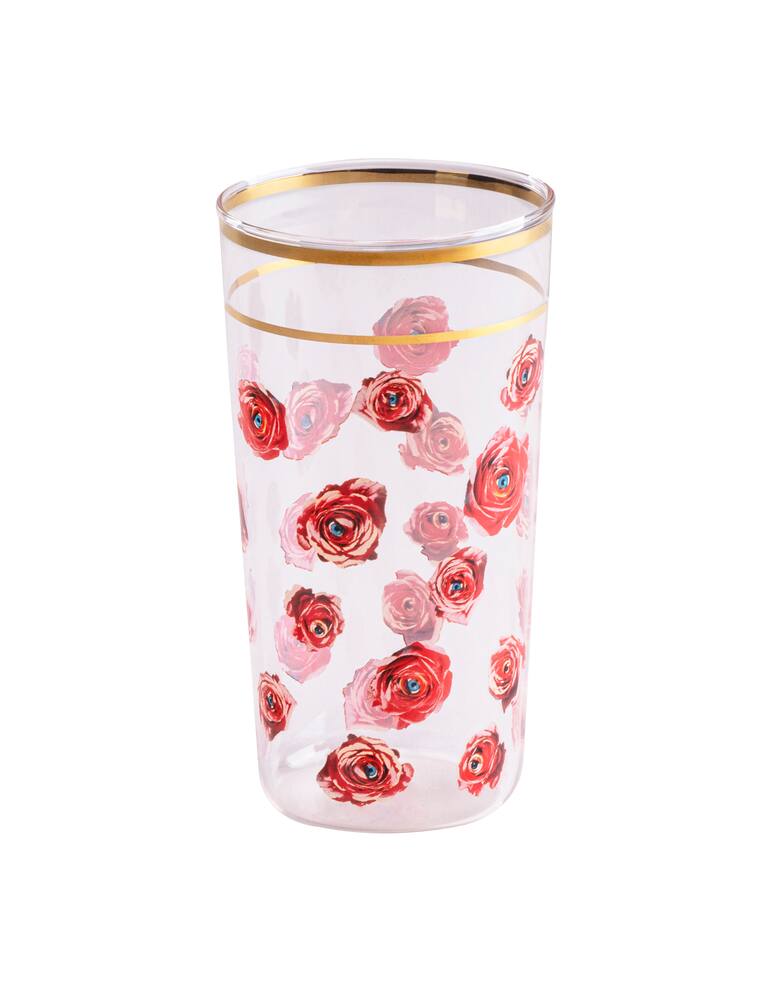 rinascente Seletti Bicchiere Toiletpaper  - Roses