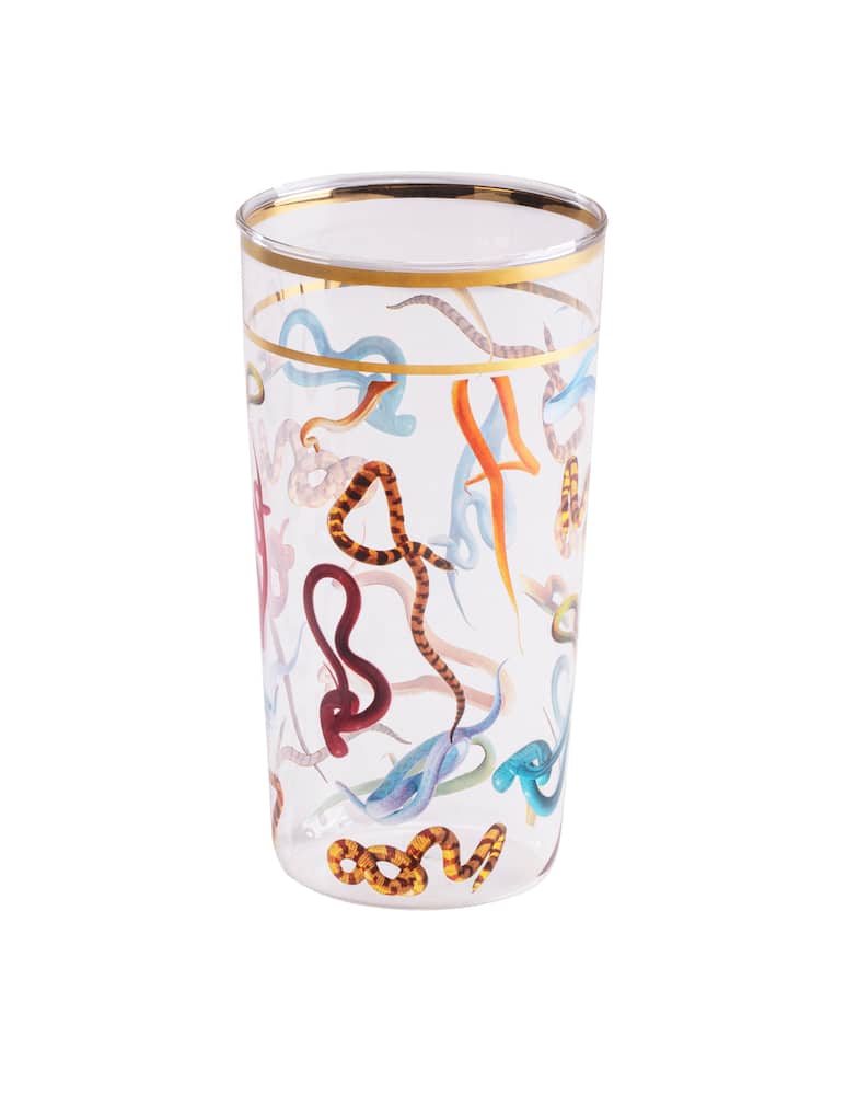 rinascente Seletti Bicchiere Toiletpaper  - Snakes
