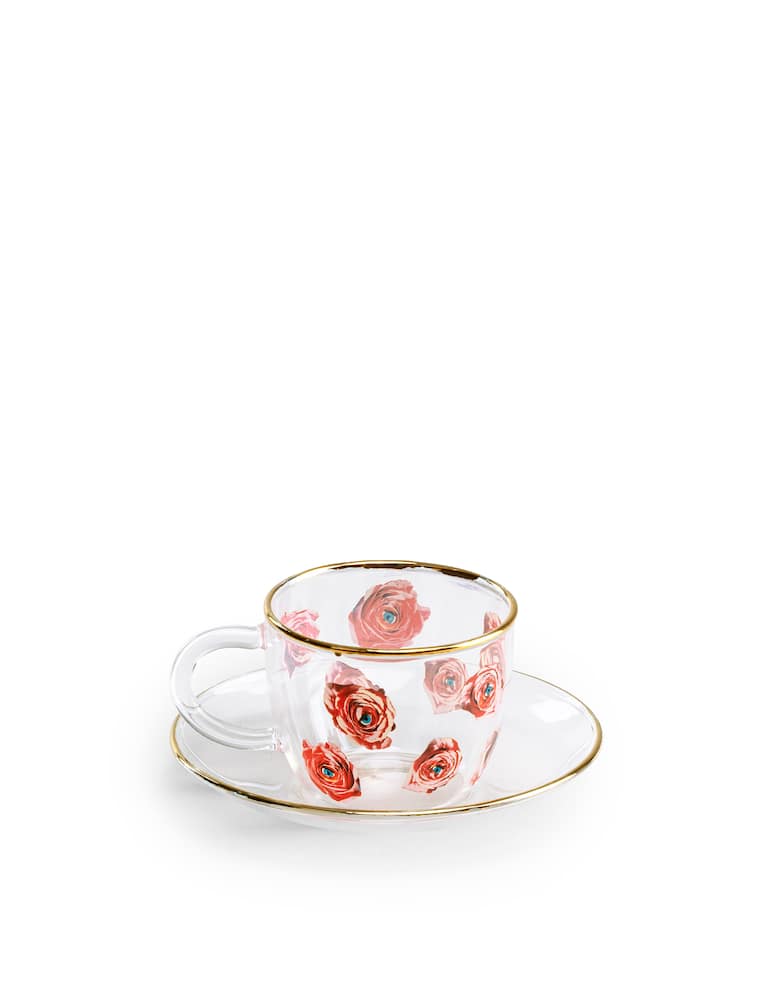 rinascente Seletti Set da caffè Toiletpaper  - Roses