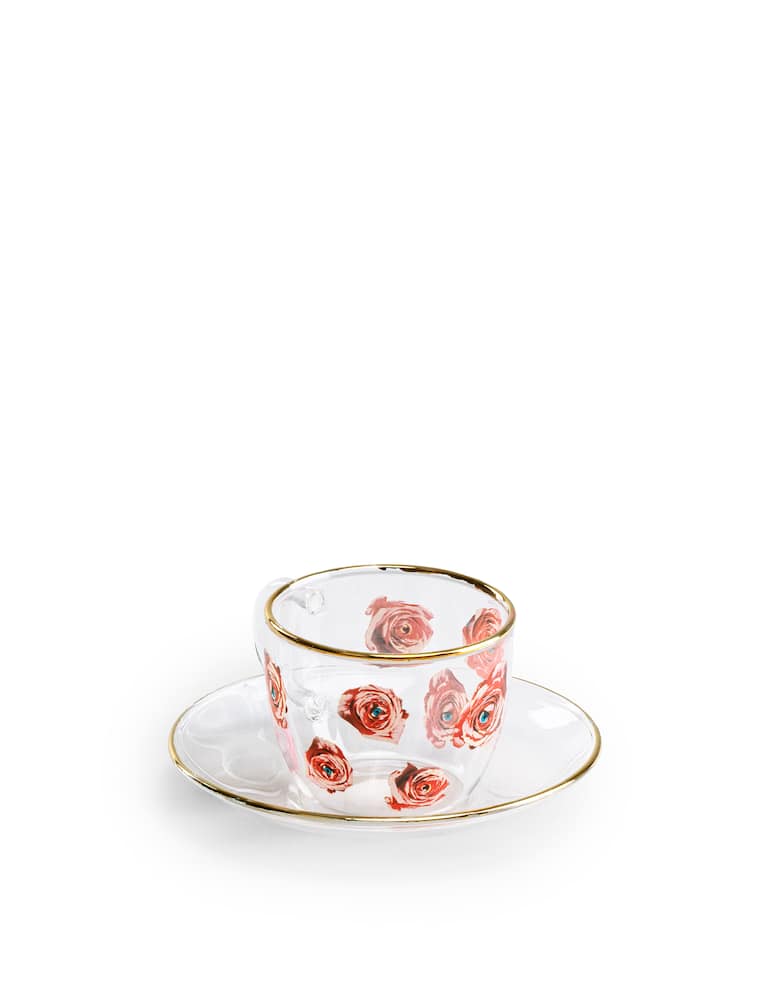 rinascente Seletti Set da caffè Toiletpaper  - Roses