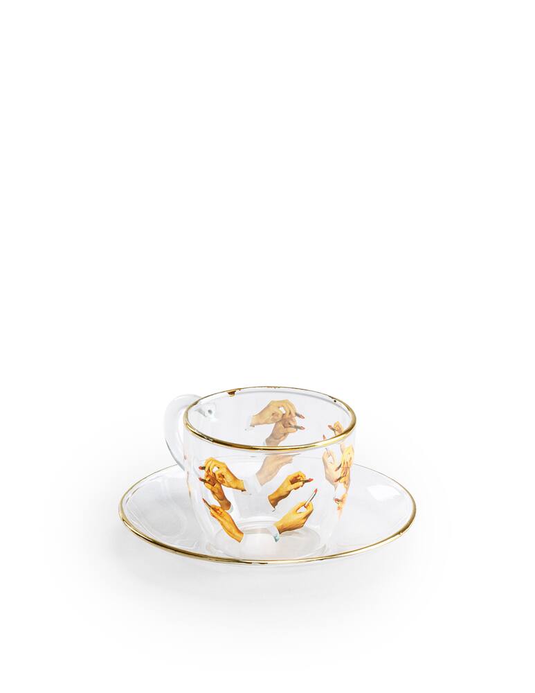 rinascente Seletti Set da caffè Toiletpaper  -Lipsticks - Trasparente