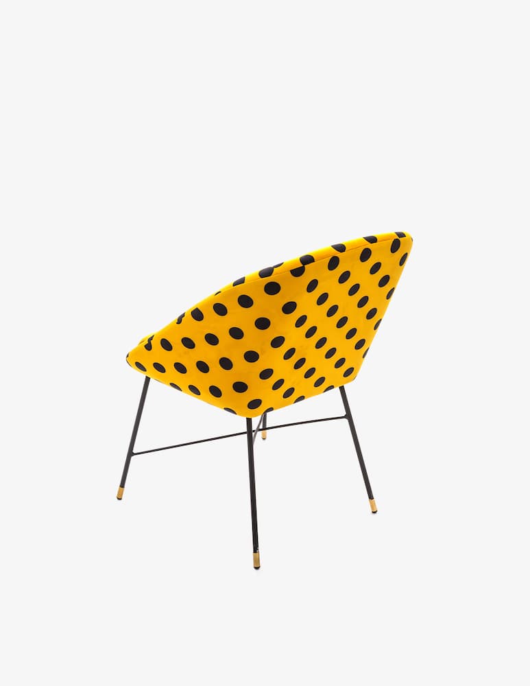 rinascente Seletti Sedia Imbottita "Toiletpaper" Shit - Multicolor