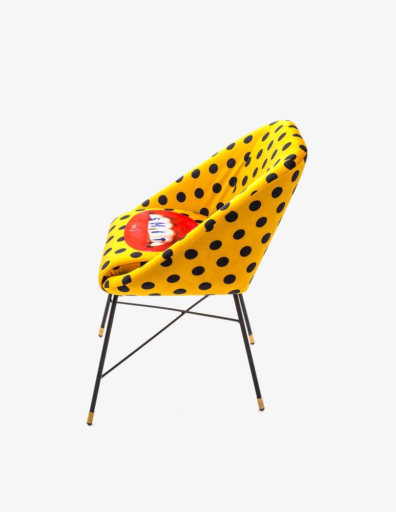 rinascente Seletti Sedia Imbottita "Toiletpaper" Shit - Multicolor