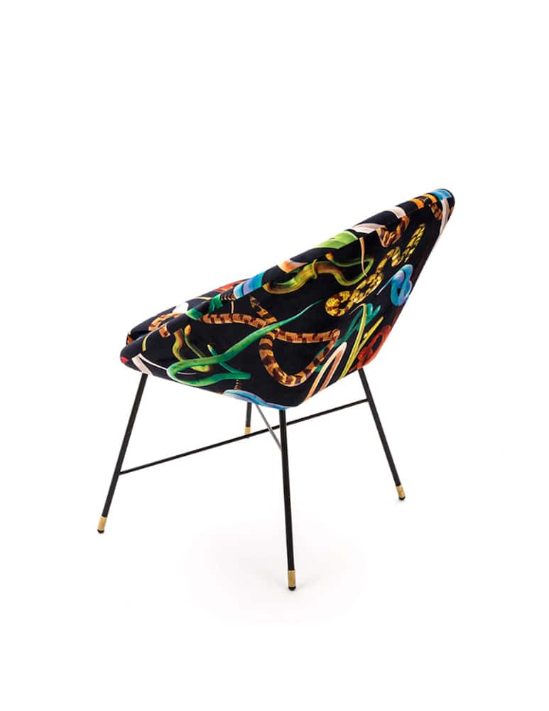 Seletti Sedia Toiletpaper Snakes - immagine 2 Seletti Sedia Toiletpaper Snakes - immagine 2