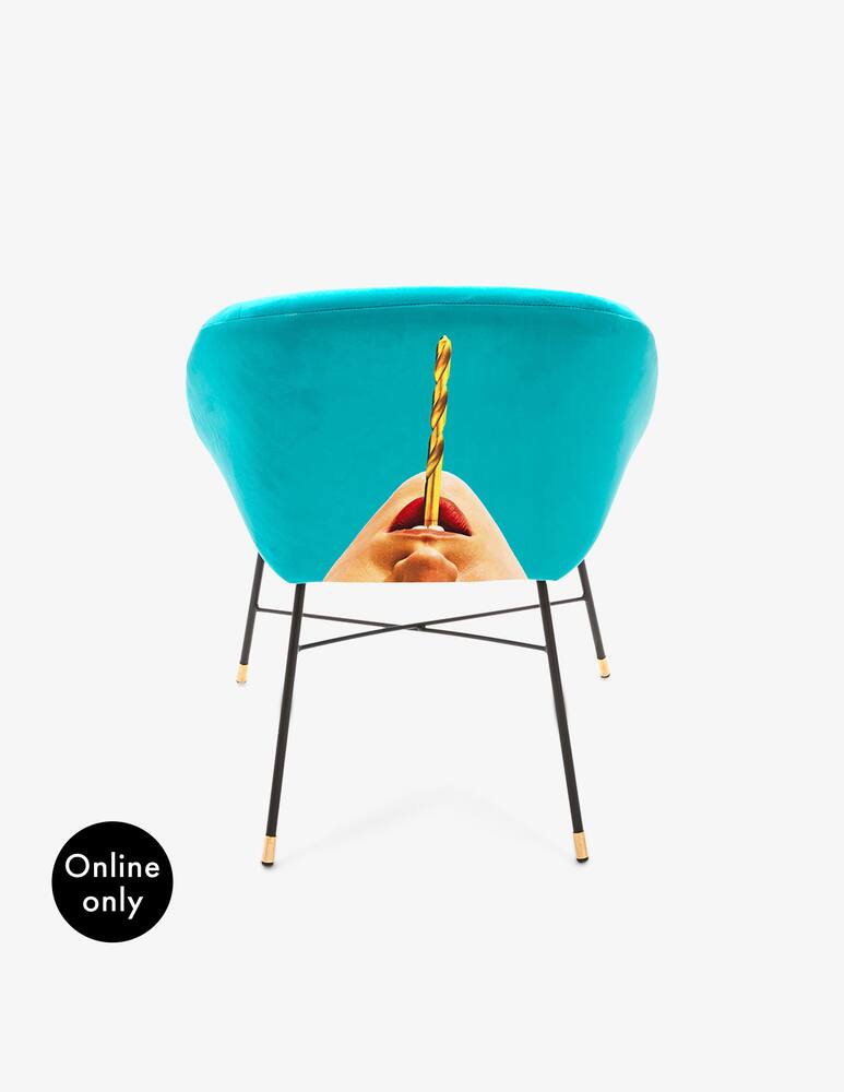 rinascente Seletti Toiletpaper Drill New Sedia - Multicolor