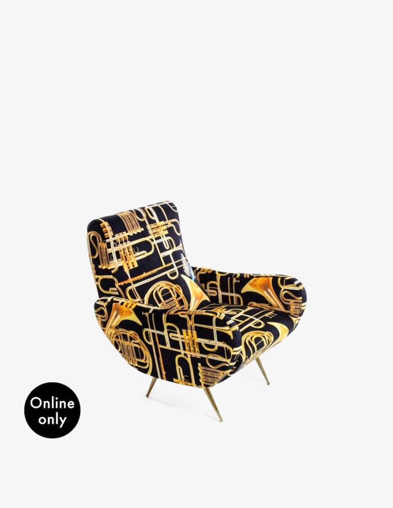 Seletti Armchair Toiletpaper Cm.70X79 H.86 - picture 1 Seletti Armchair Toiletpaper Cm.70X79 H.86 - picture 1